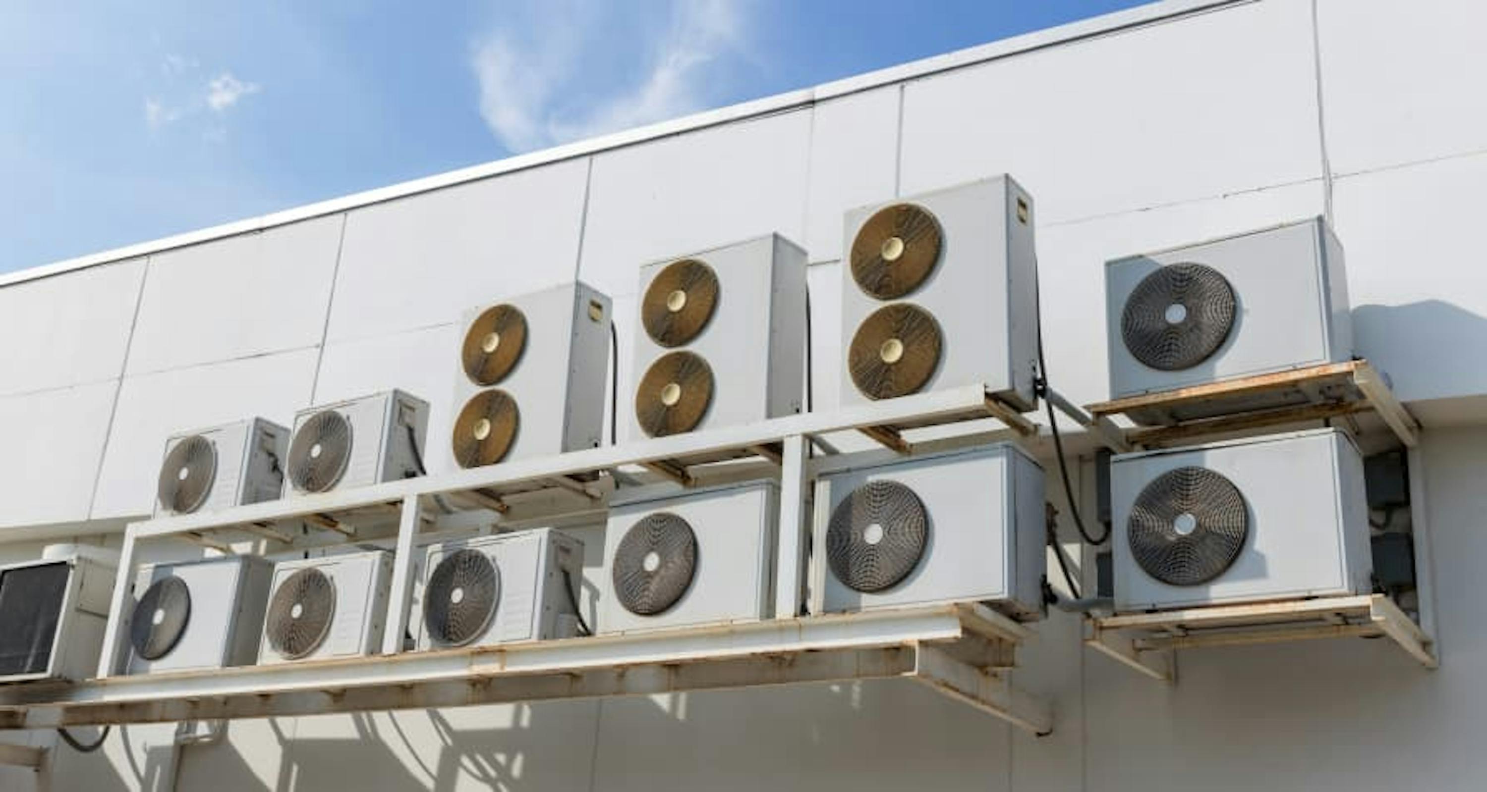 air conditioner units outside