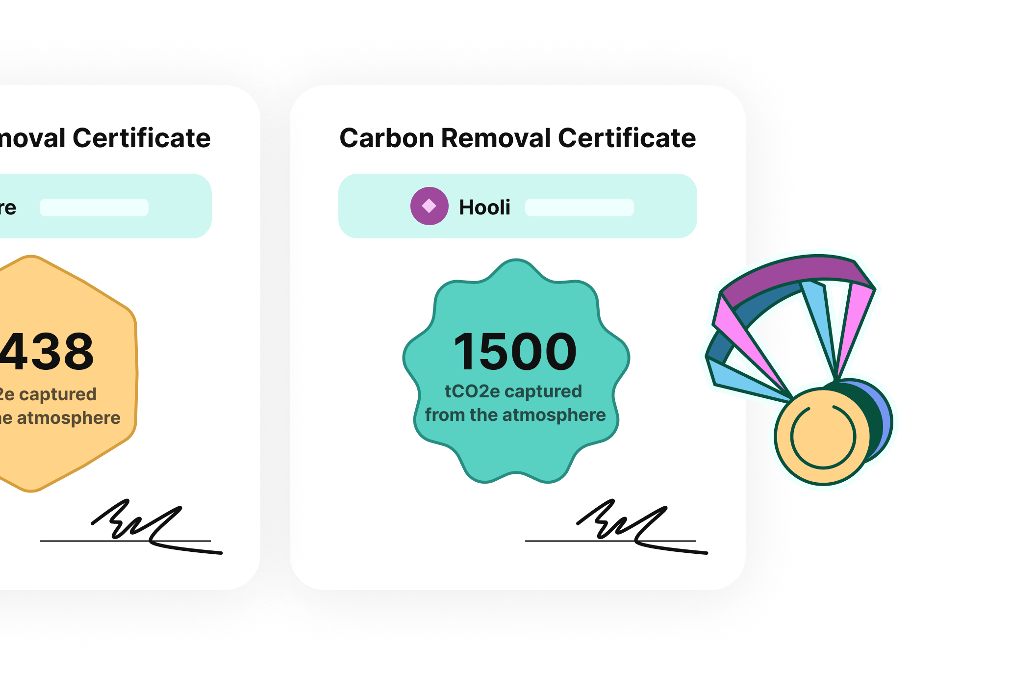 Animations with certifications