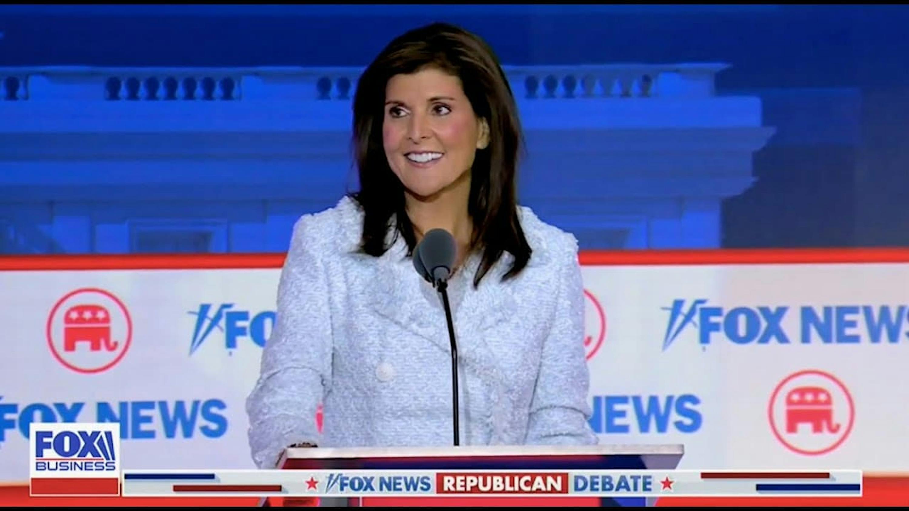 Nikki Haley at GOP Debate