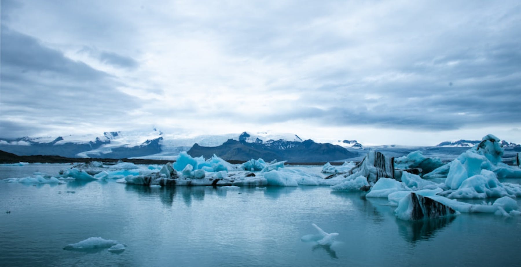 melting ice floe