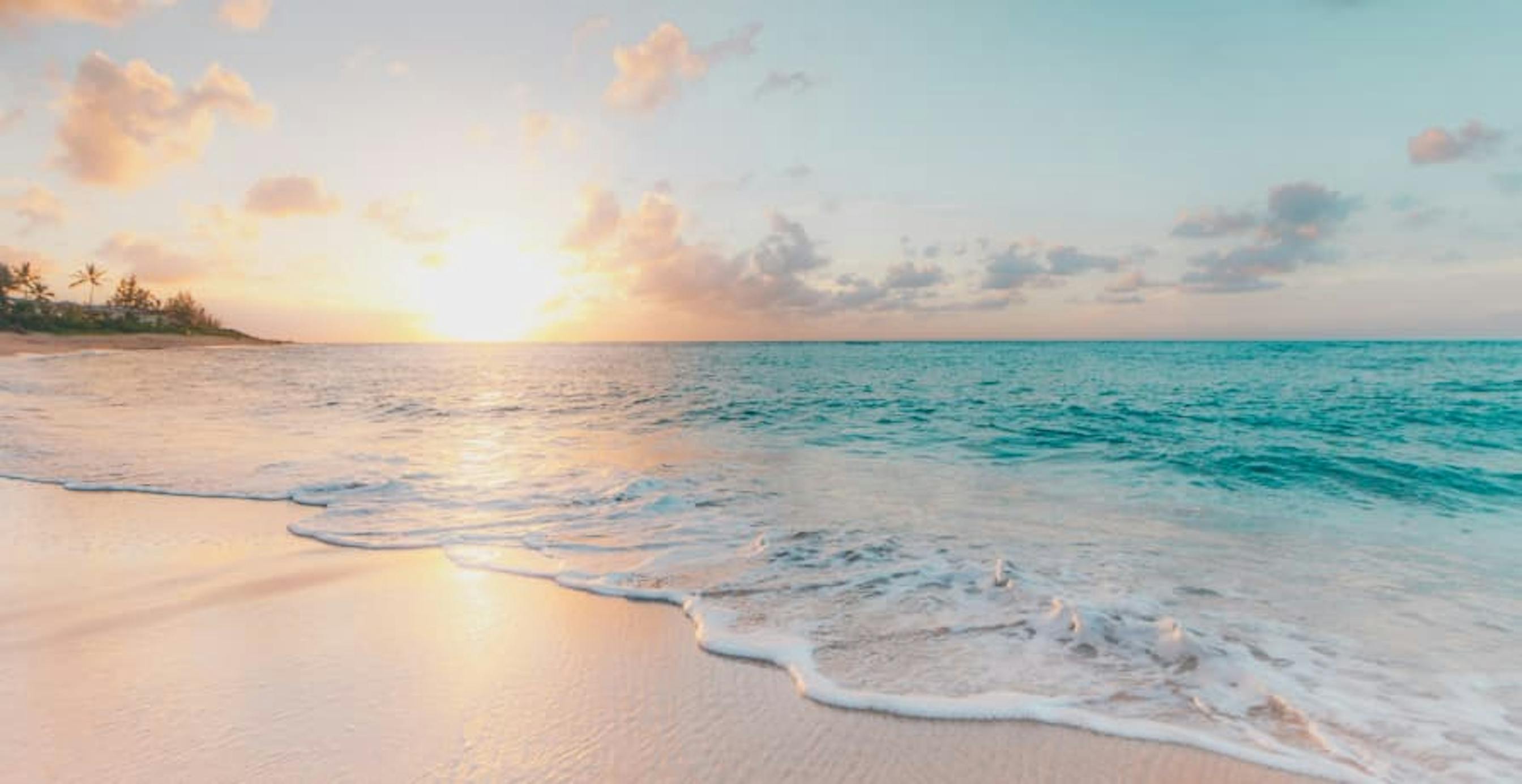 sunset in hawaii