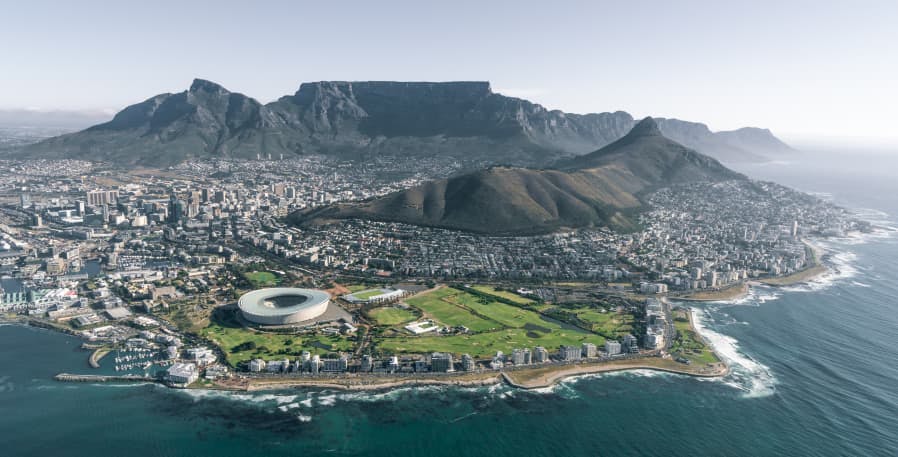 view of cape town south africa