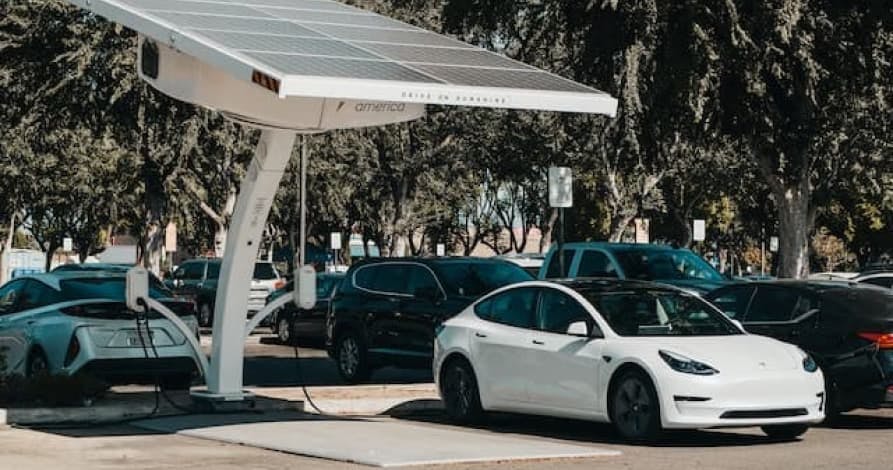 electric car charging station