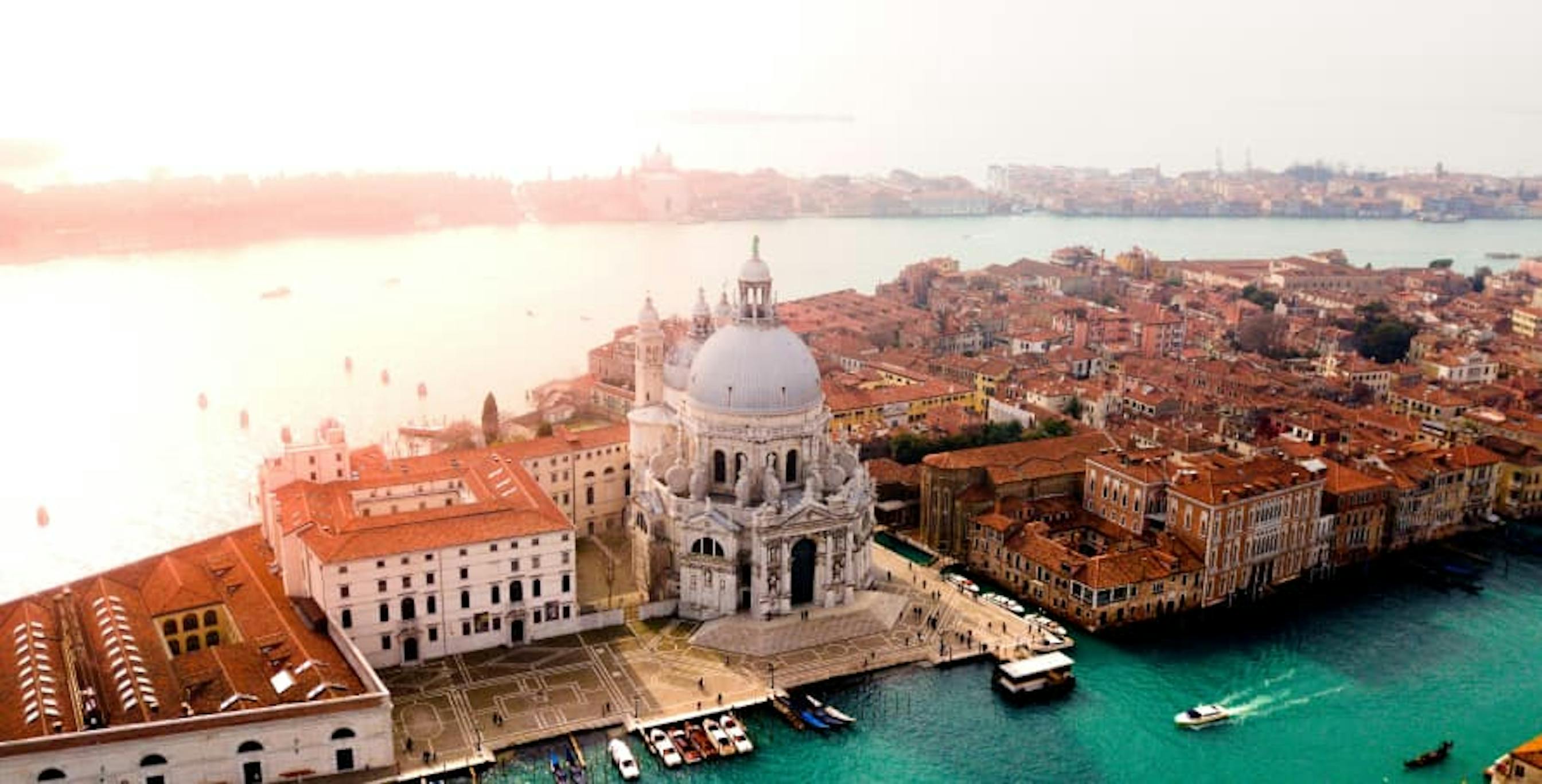 bird's eye view of saint marks basilica