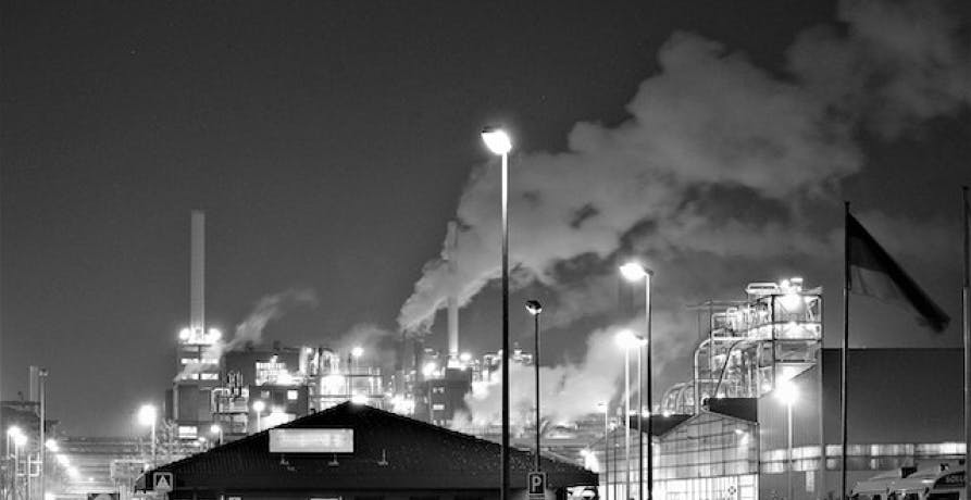 industry at night