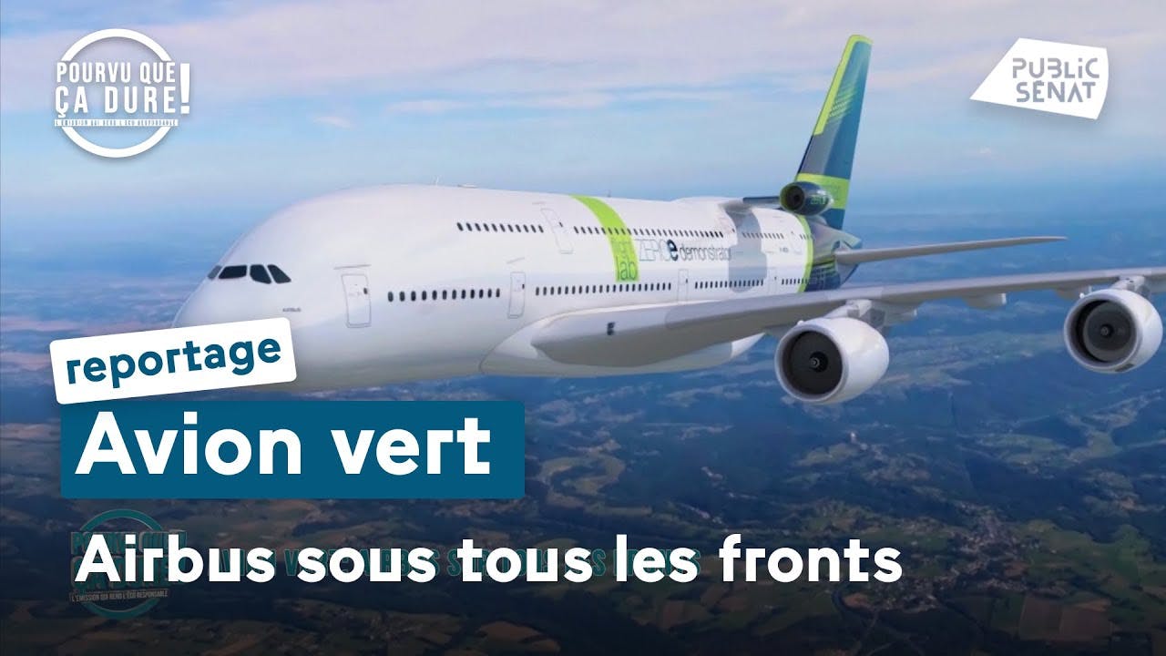 Airbus : un avion à hydrogène vert à l'horizon 2035 ?