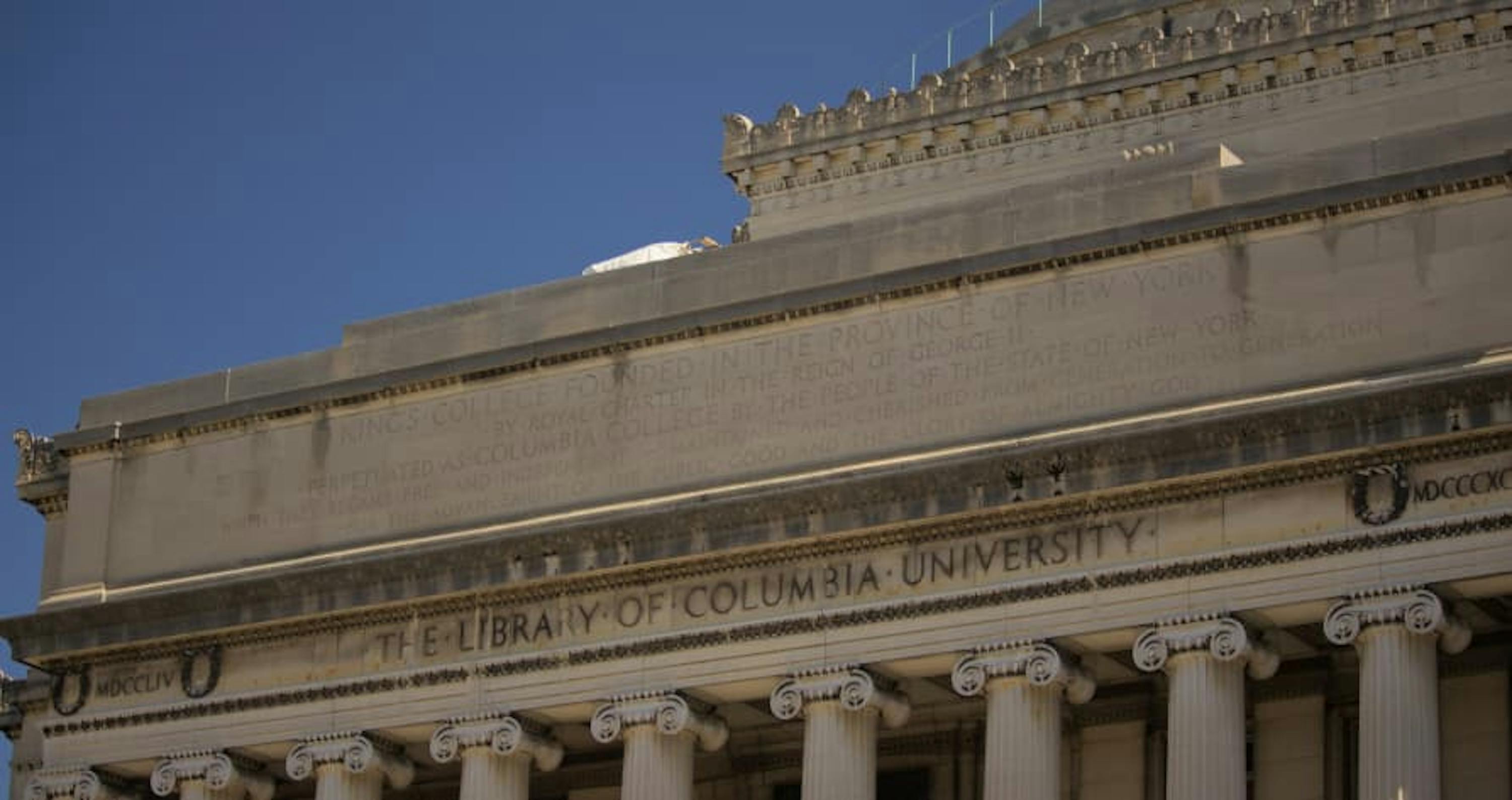 outside of columbia university where james e hansen works as of 2014