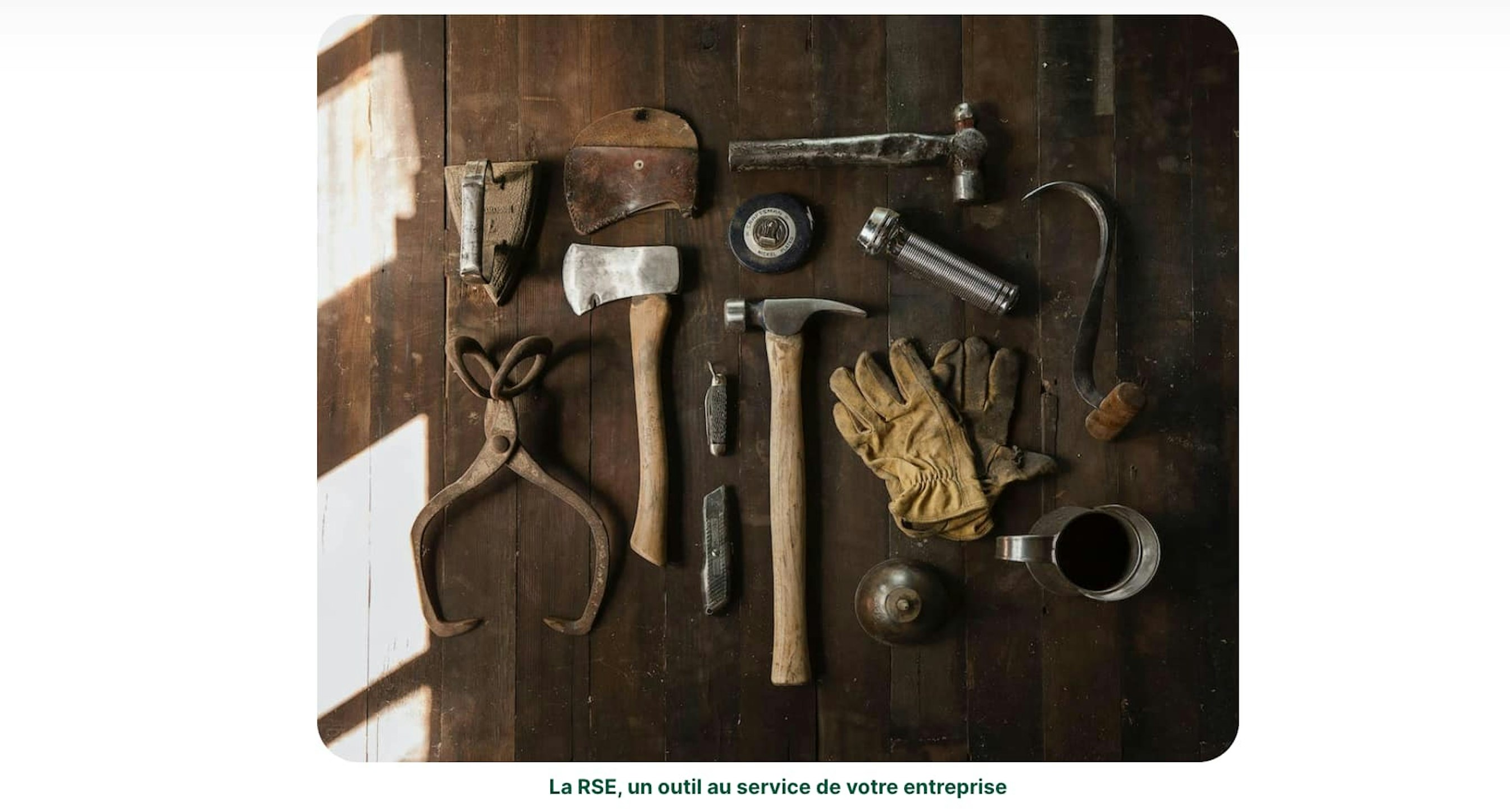 outils de construction