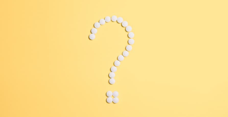 question mark on yellow background