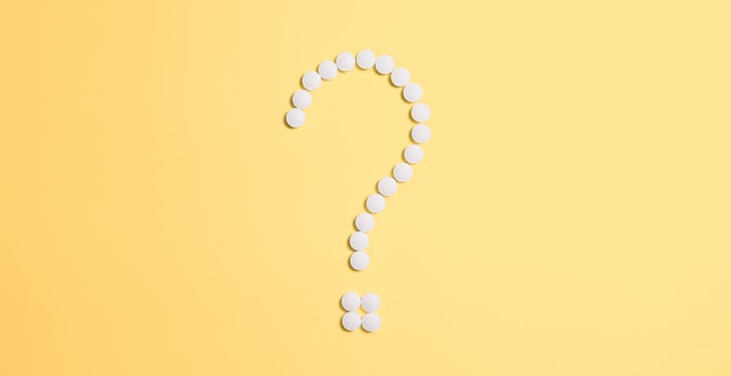 question mark on yellow background