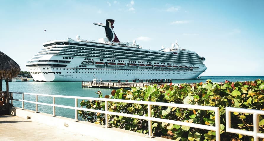 cruise ship docked