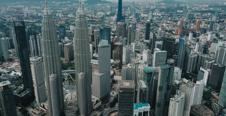 city skyscrapers