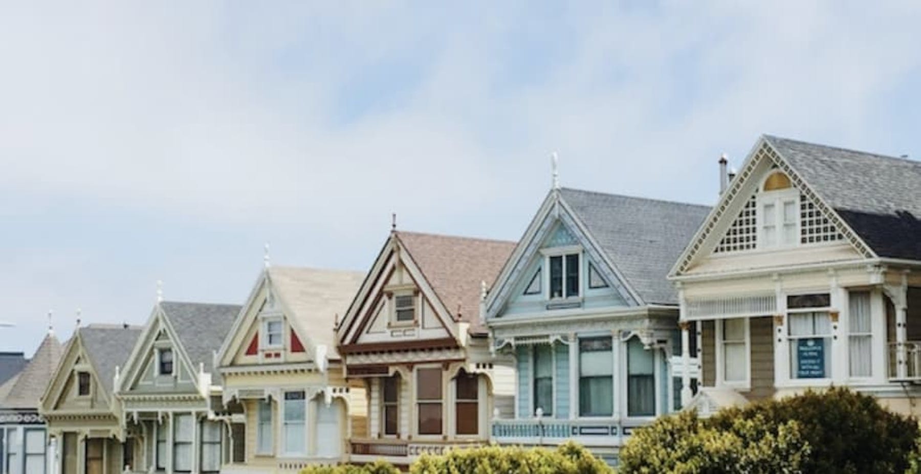 houses and trees