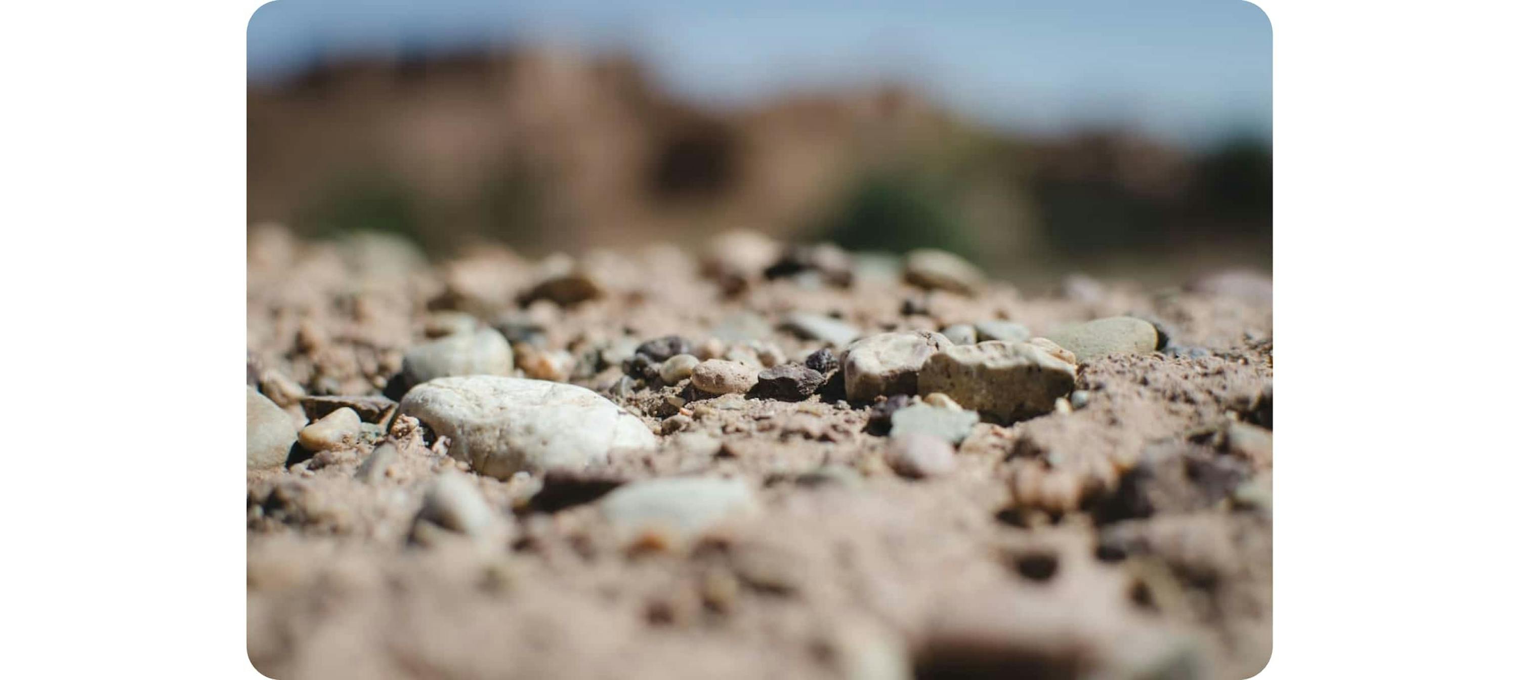 Tiny rocks