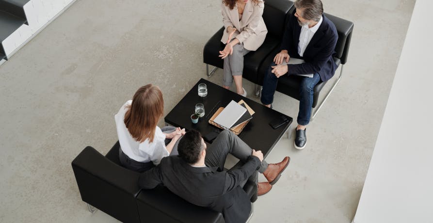 office workers in meeting