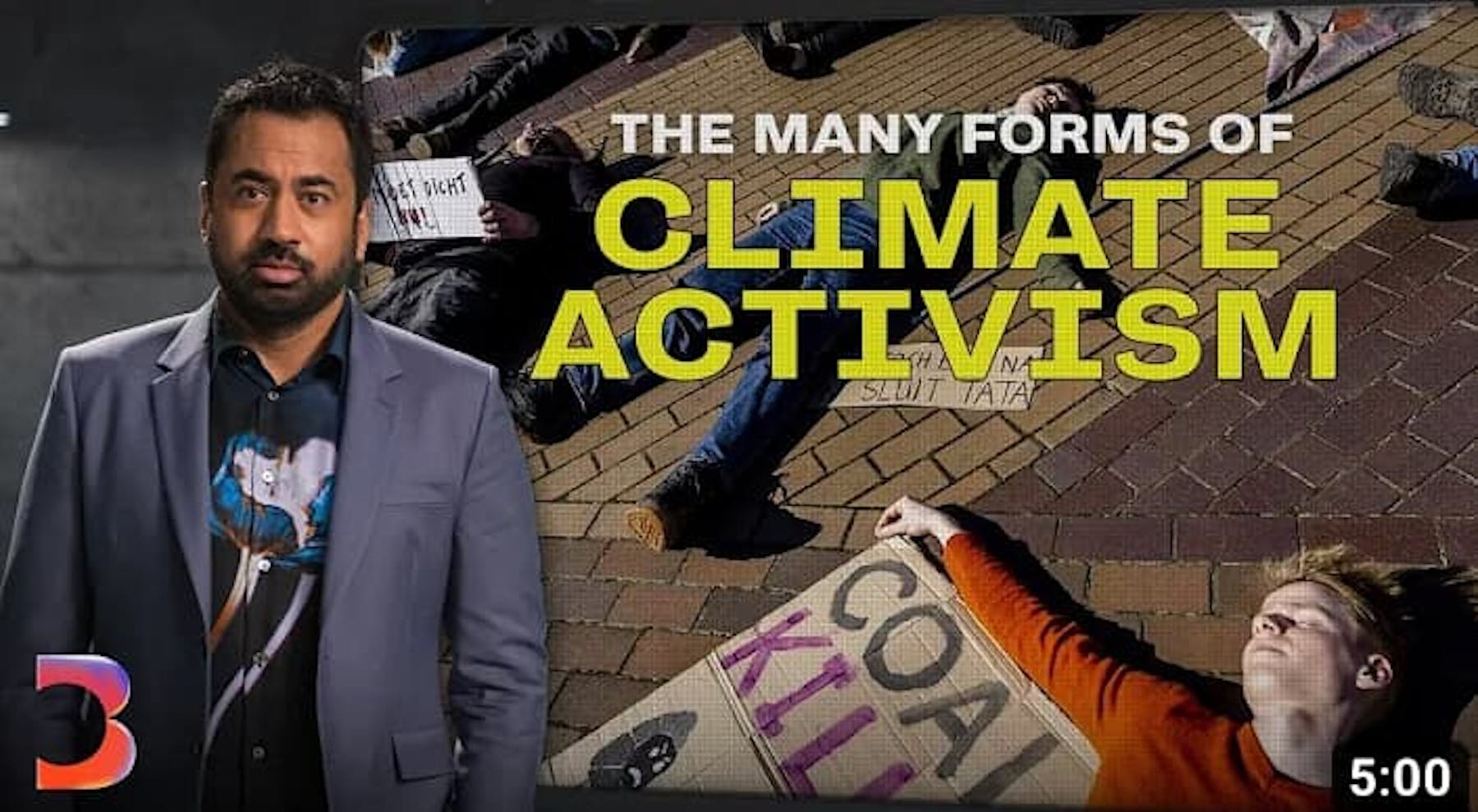 title reads 'the many forms of climate activism'