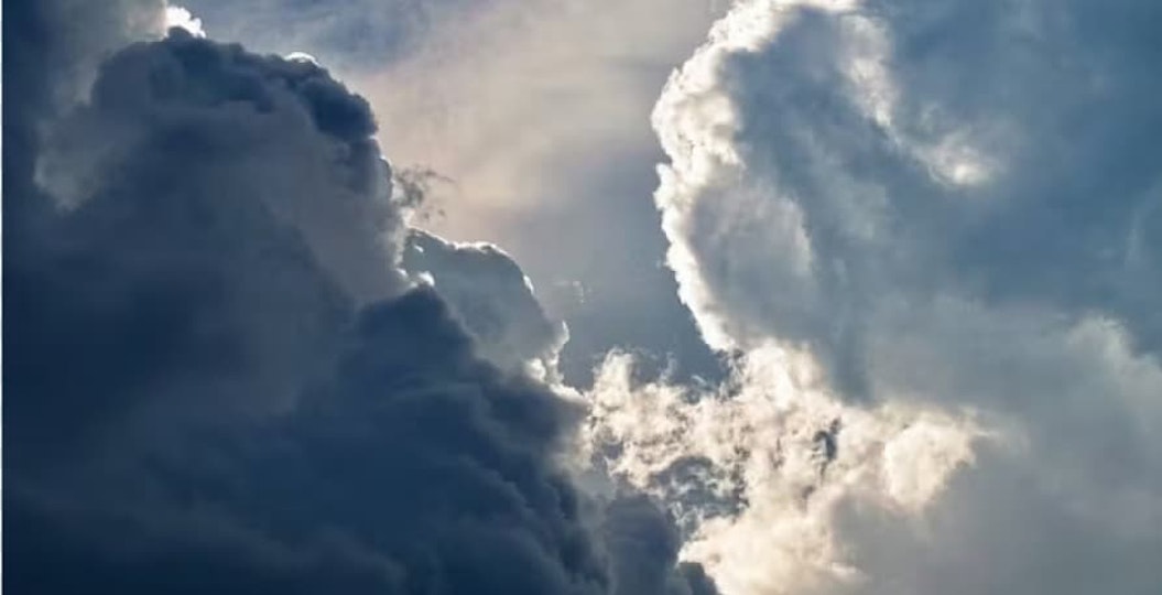 Cloud and sunlight