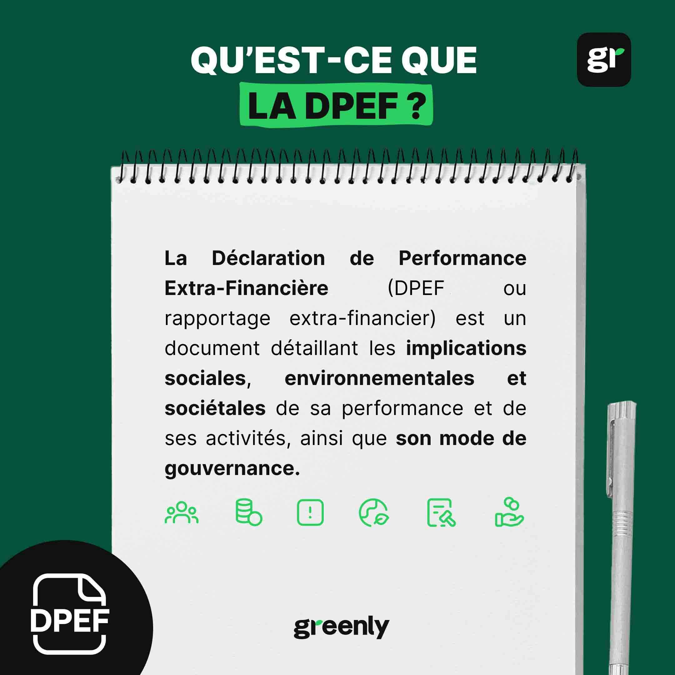 infographie qu’est-ce que la dpef