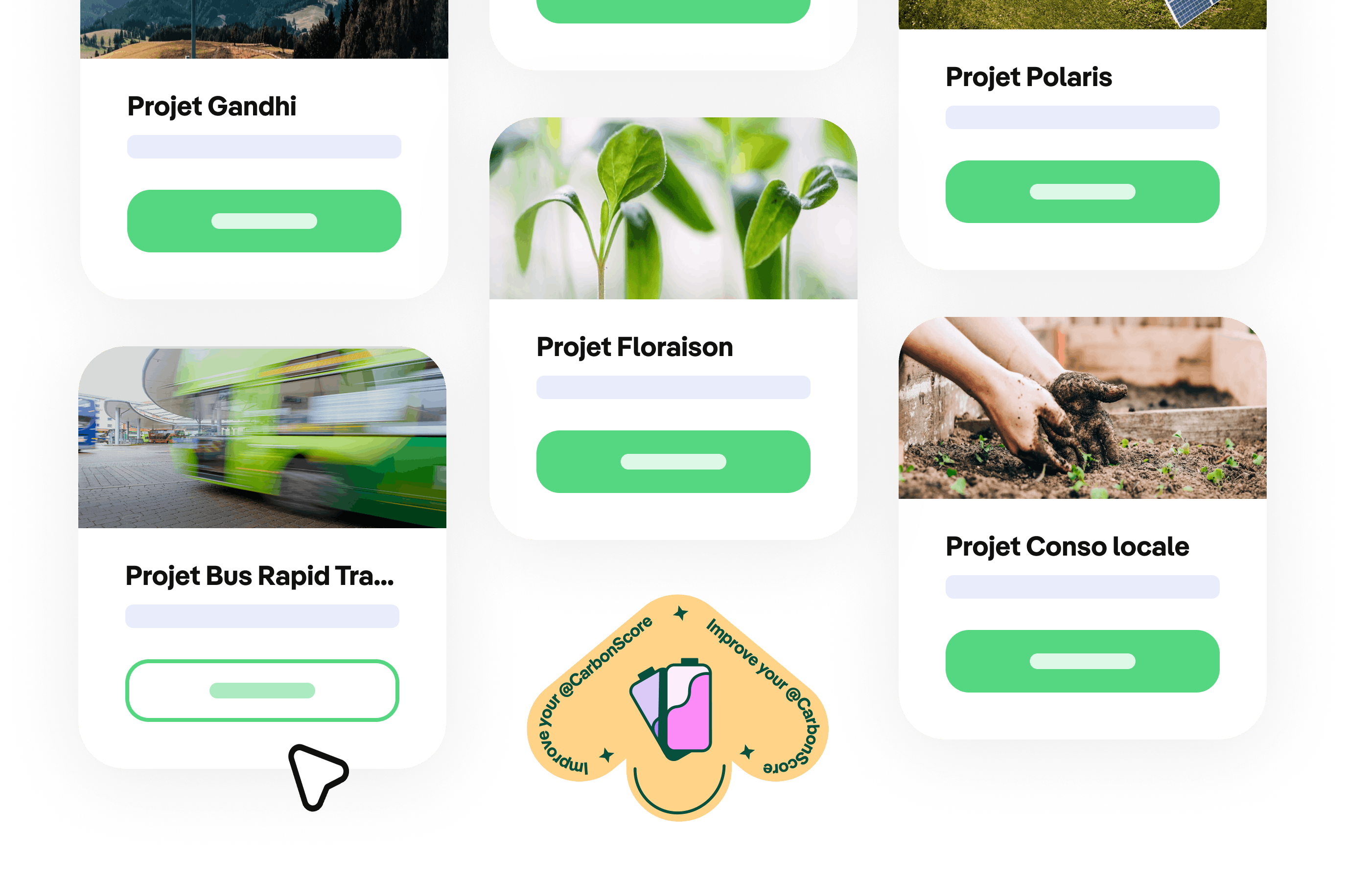 Animation projets de contributions