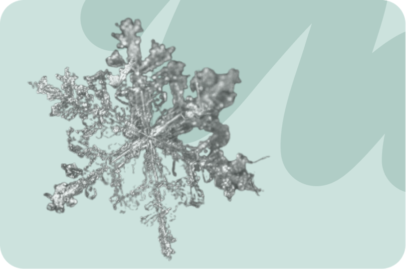 crystalised water