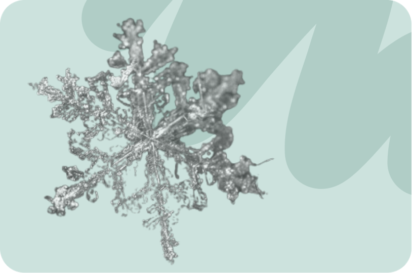 crystalised water