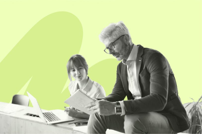 Menschen die arbeiten