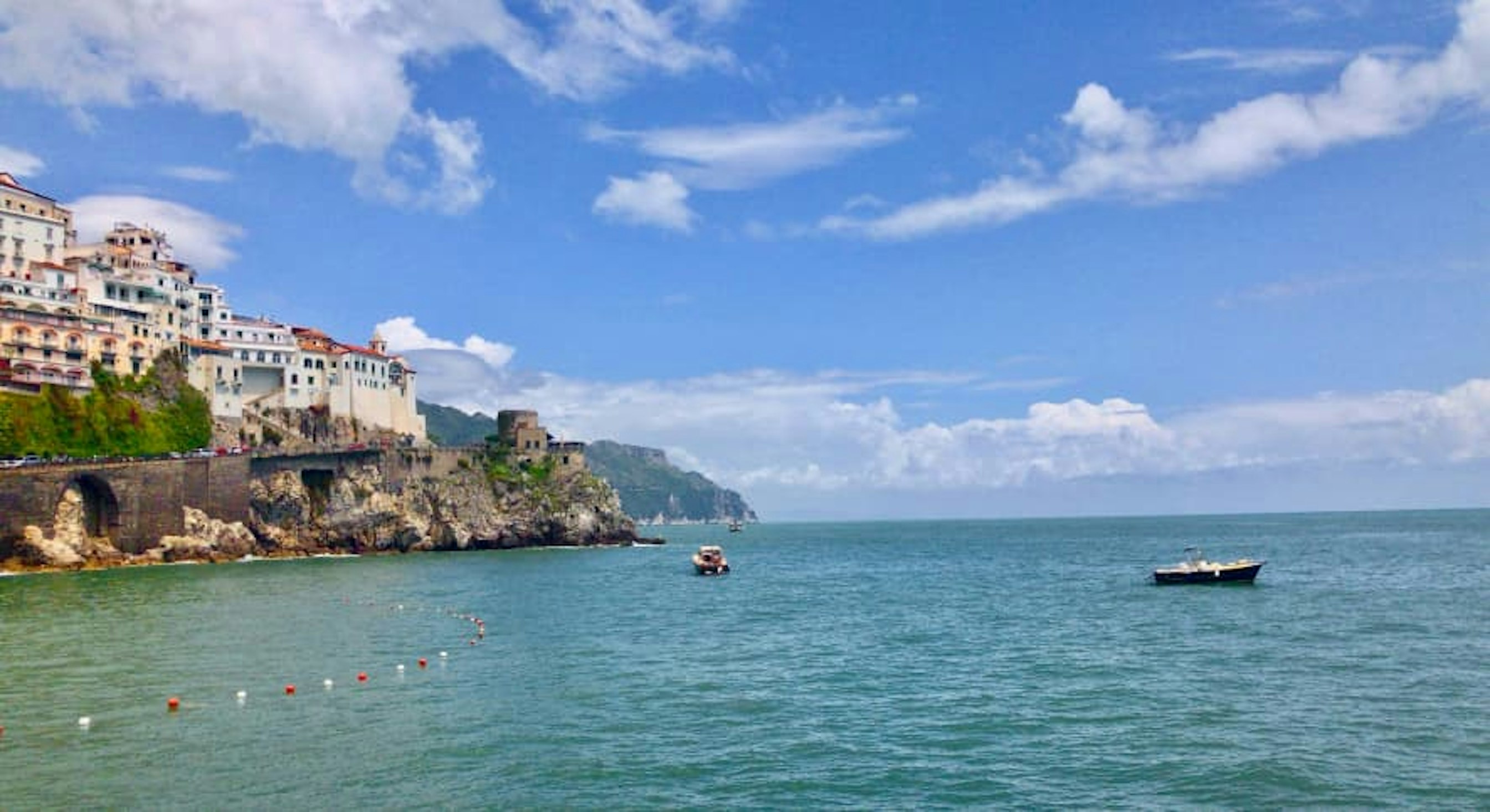 summer coastline