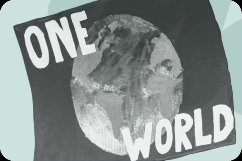 one world poster