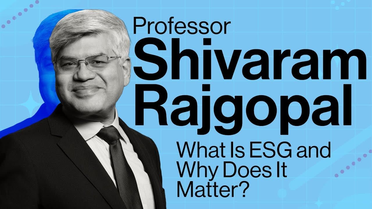 what is esg and why does it matter?