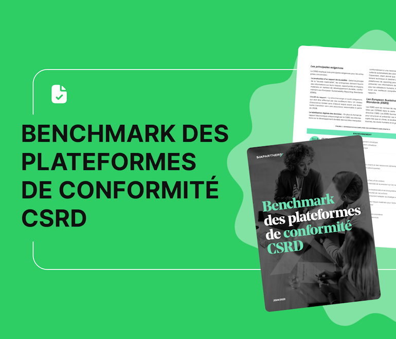 Benchmark des plateformes CSRD