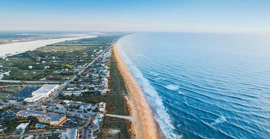 coastline in florida