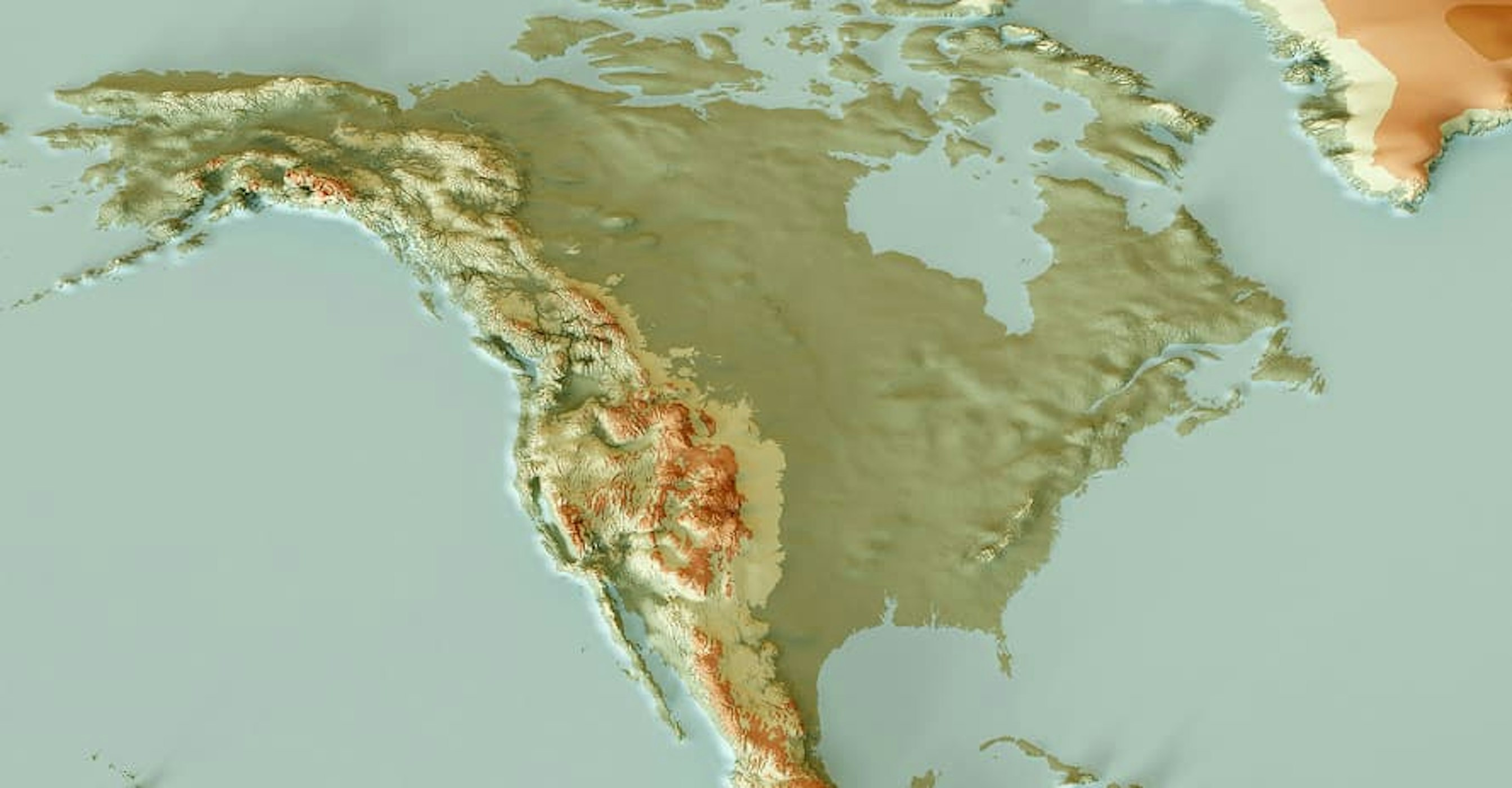 map view of the usa