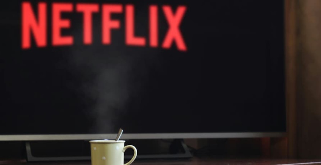 Netflix on a television