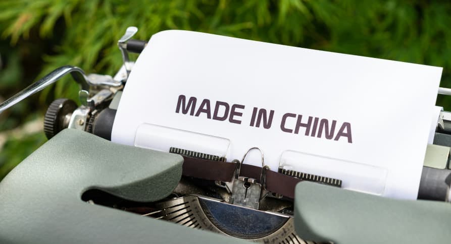 made in china on printer
