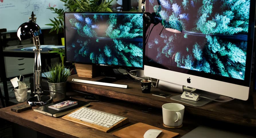 desktops with leaves as screensavers