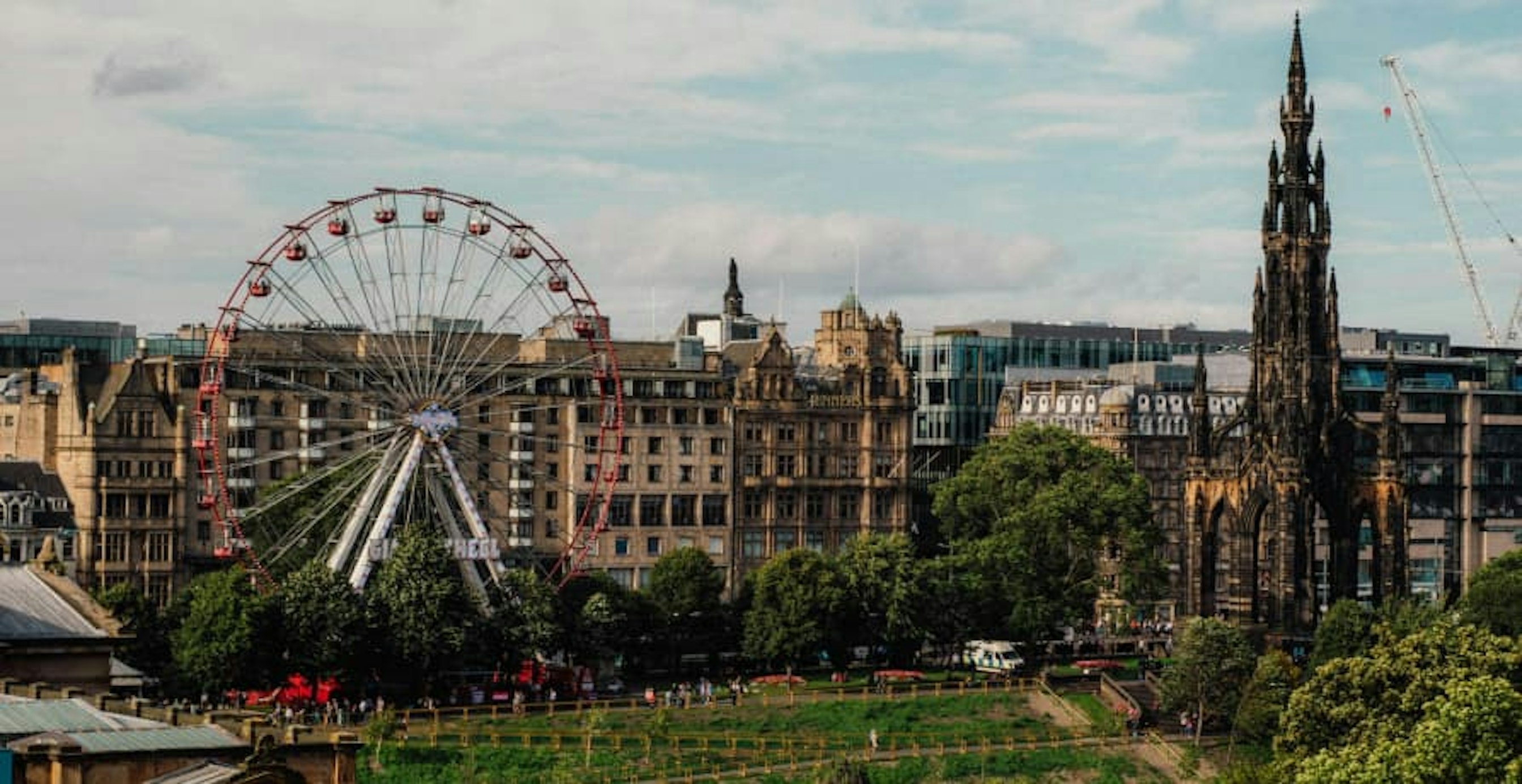 Edinburgh city view