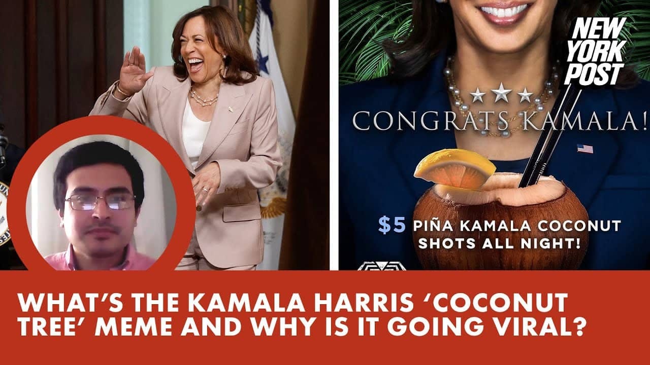 kamala harris coconut