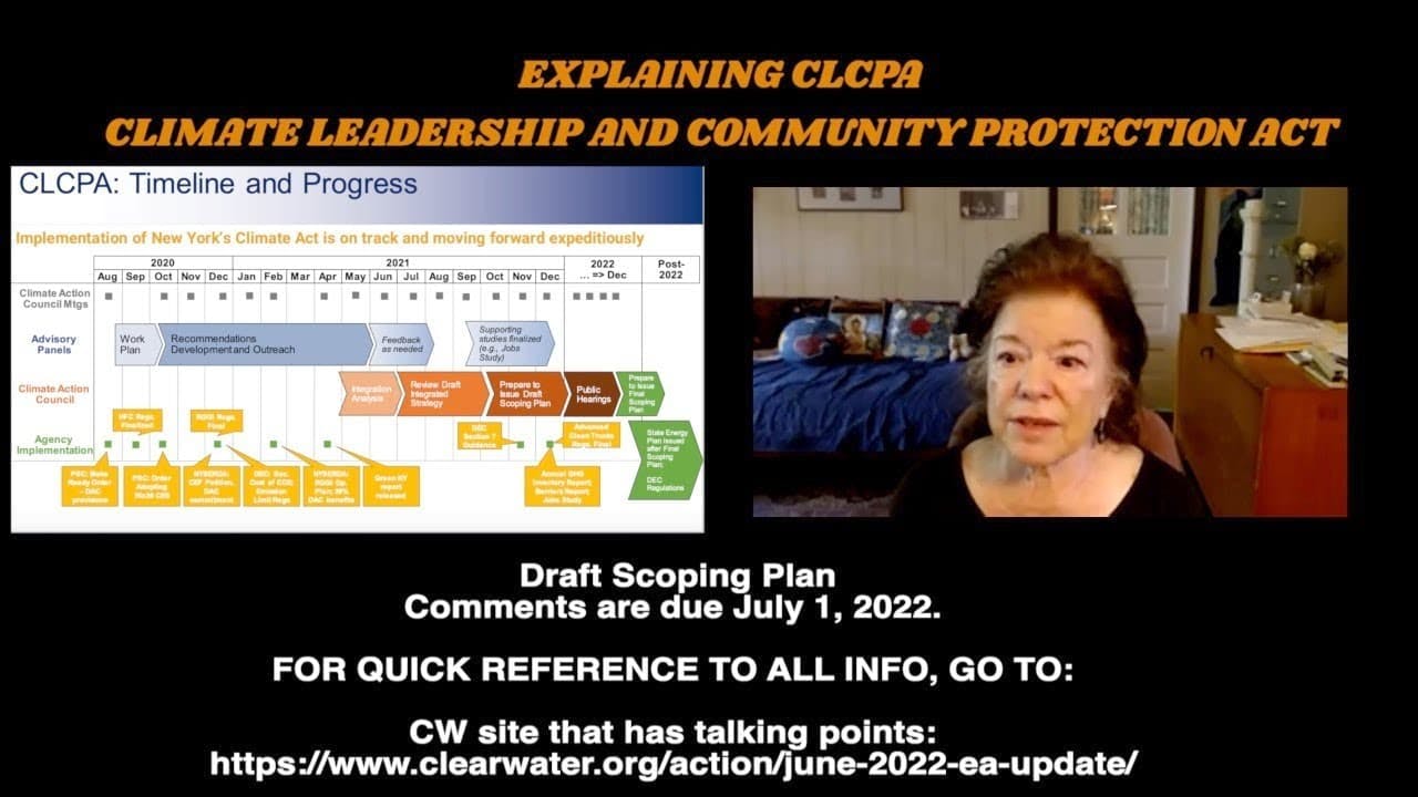 woman explaining clcpa