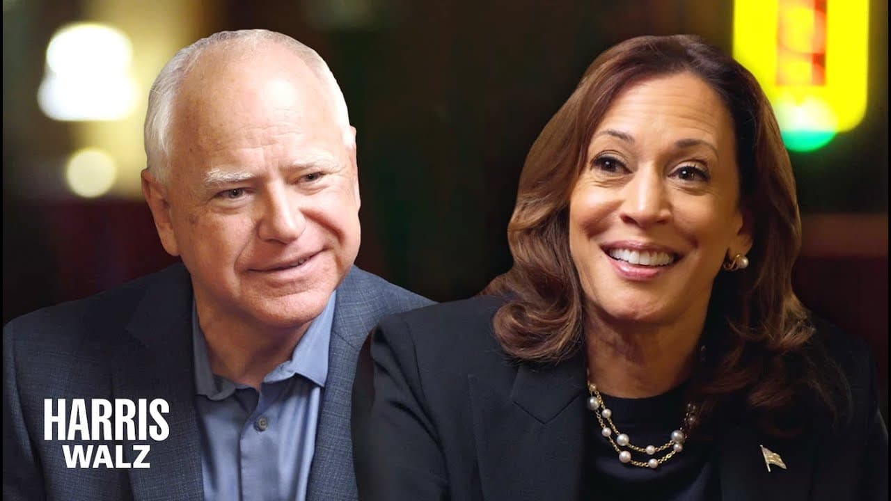 tim waltz and kamala harris