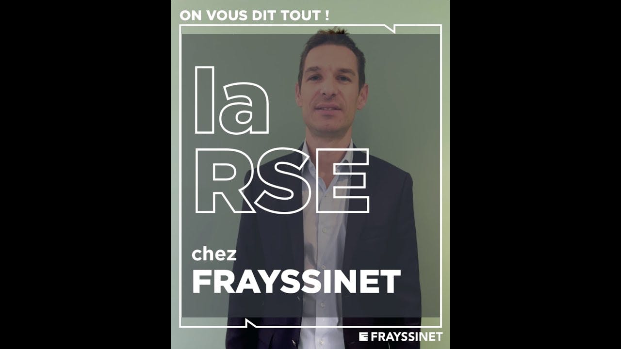 miniature Youtube de la vidéo "la RSE chez Frayssinet"