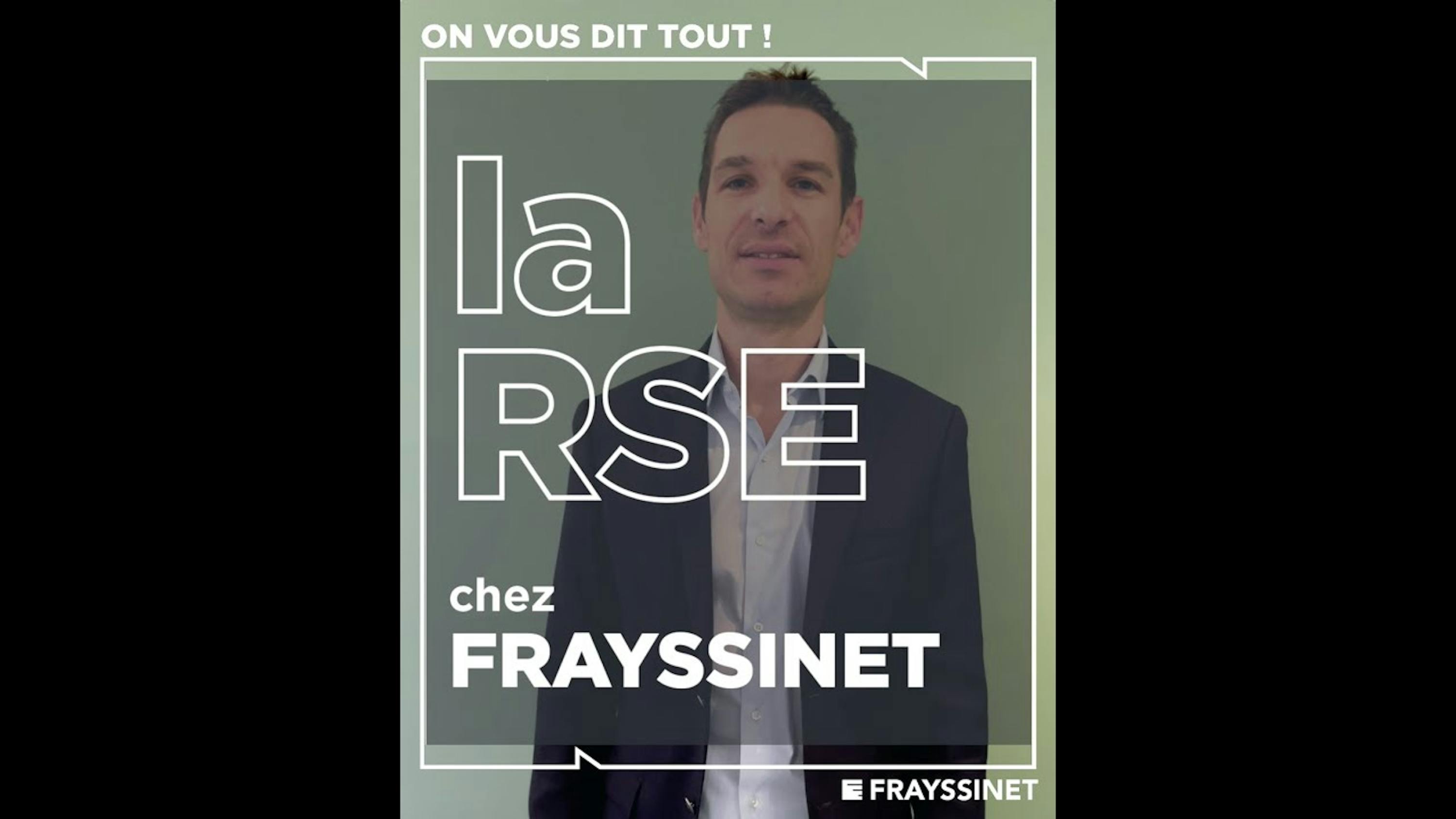 miniature Youtube de la vidéo "la RSE chez Frayssinet"