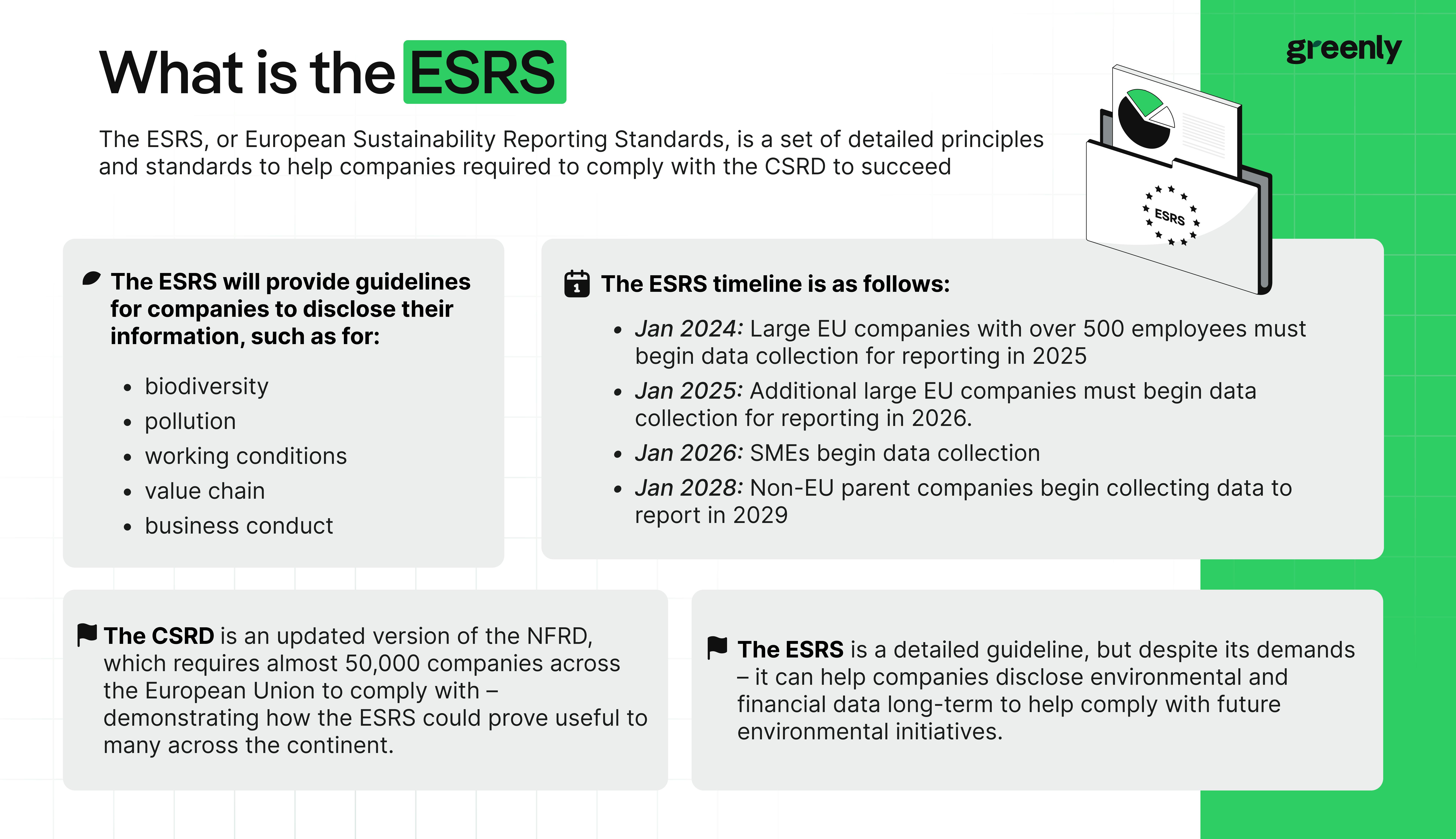 resume of the article about ESRS meaning