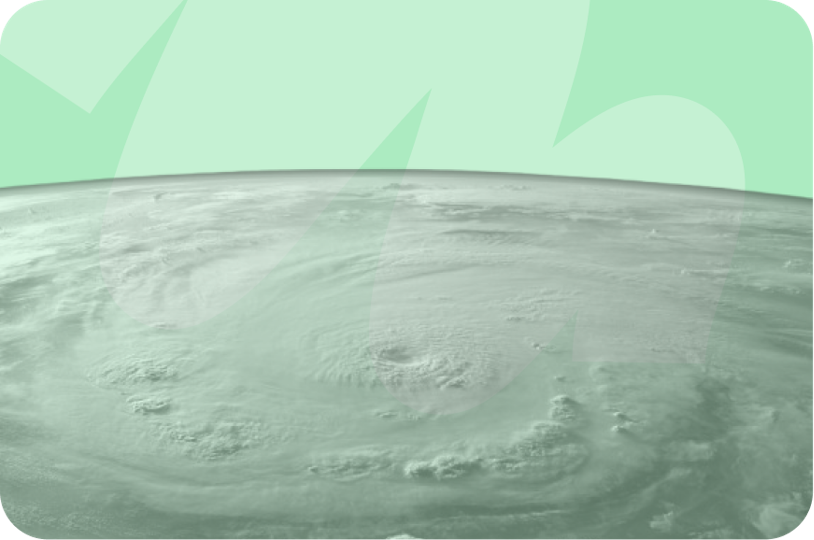 hurricane from outer space