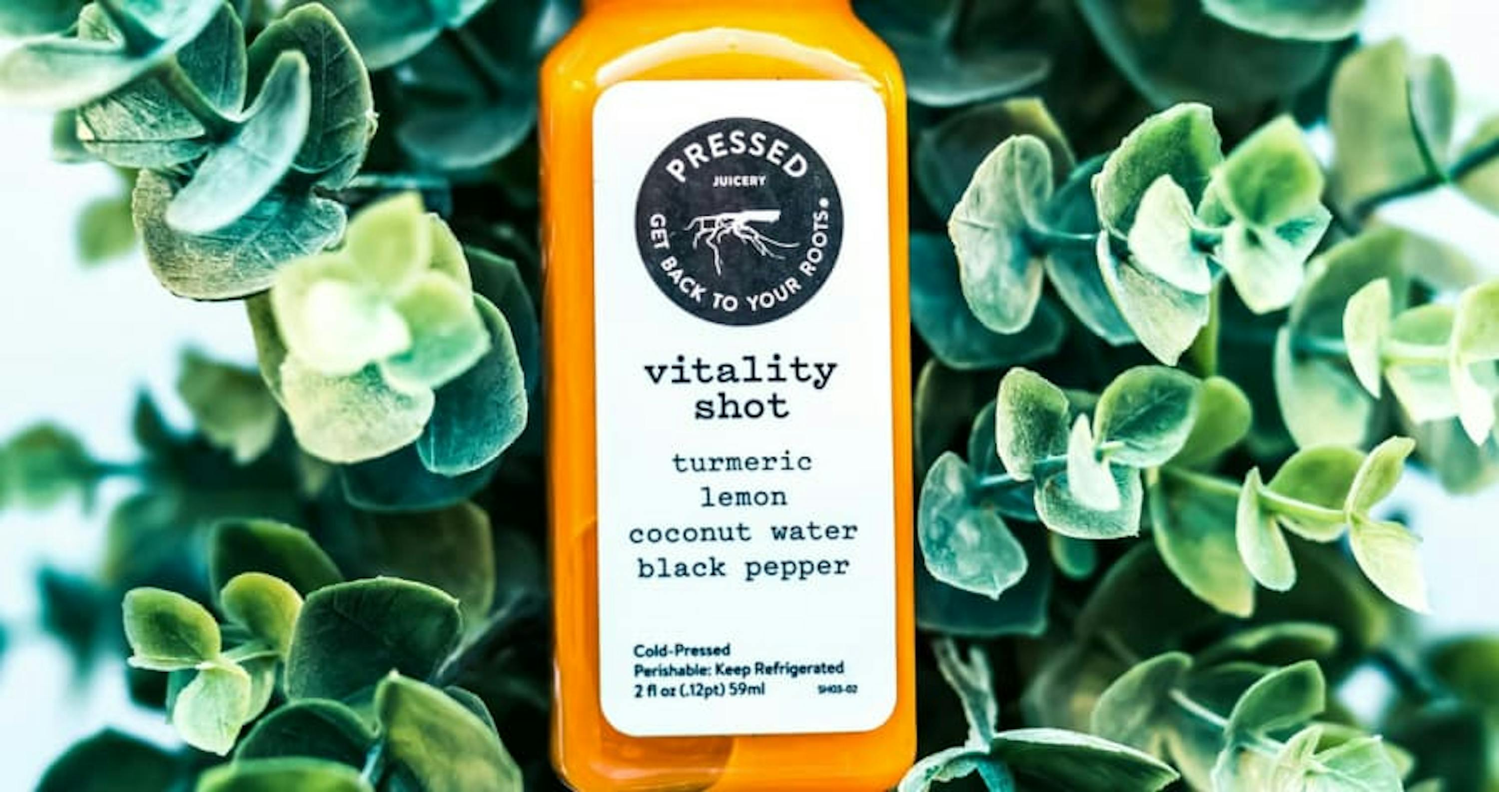 vitality shot orange bottle