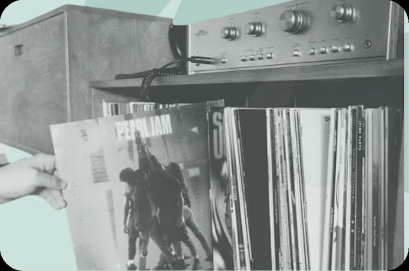 vinyl records