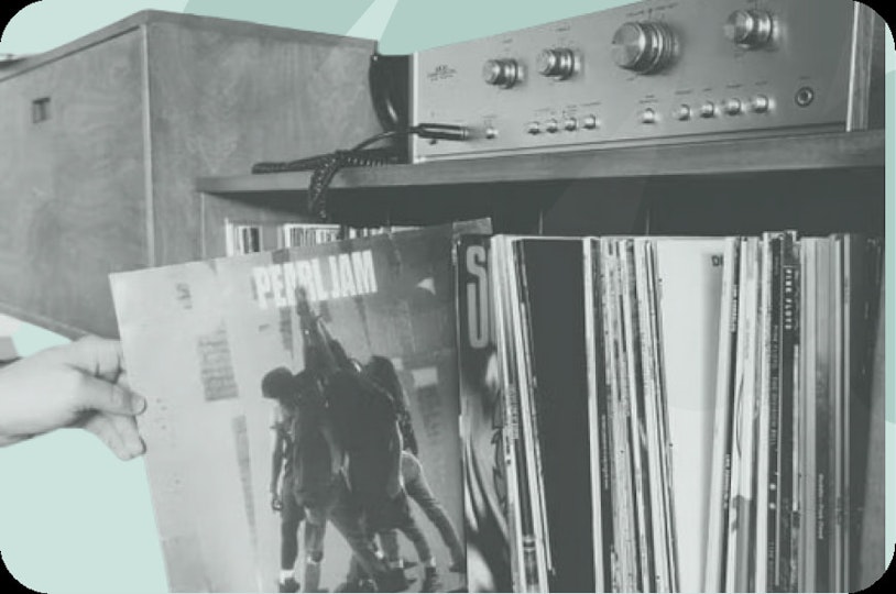 vinyl records