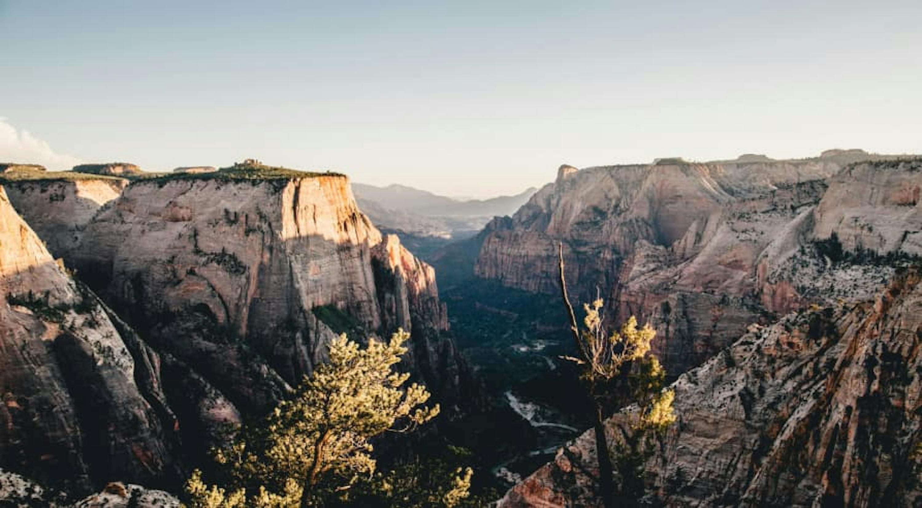 view of canyon