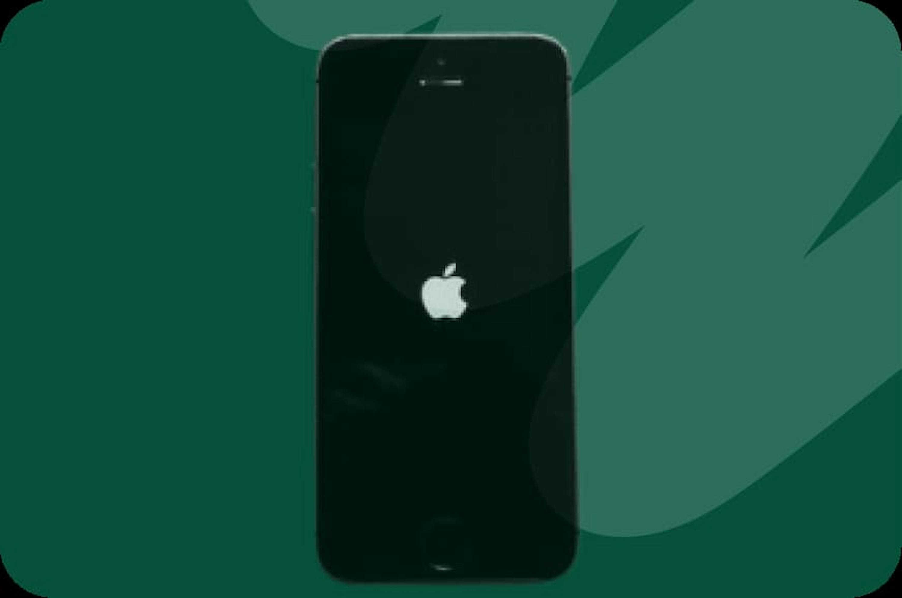 black iphone