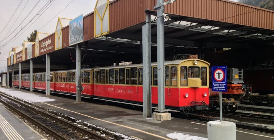 train in swtizerland