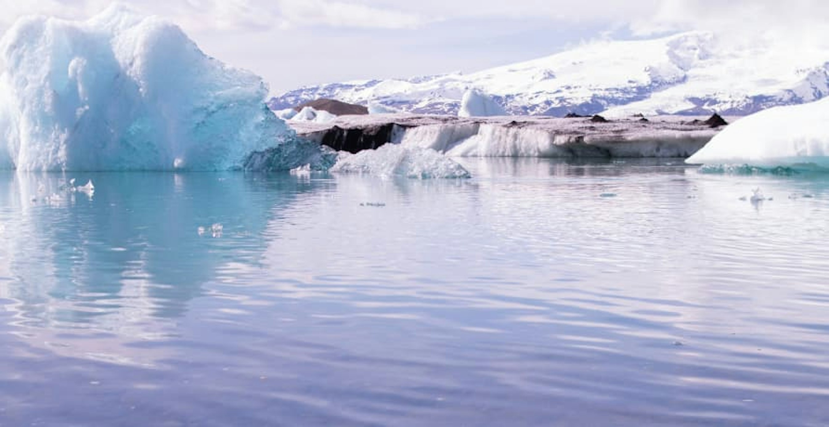 melting icebergs